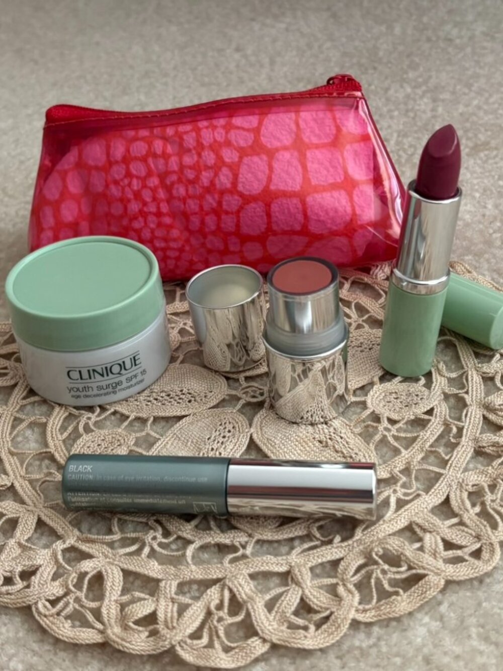 Clinique Cosmetic Set –  Travel Size (NWOT)